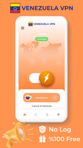 Venezuela VPN - Private Proxy  Screenshot 1