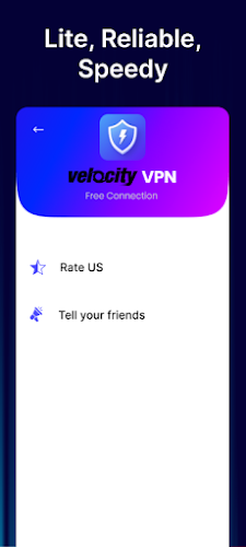 Velocity VPN: Secure VPN Proxy  Screenshot 1