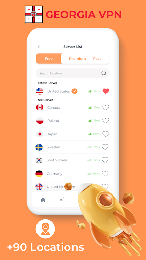 Georgia VPN - Private Proxy  Screenshot 3