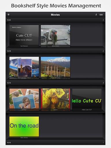 Cute CUT - Video Editor & Movie Maker  Screenshot 1