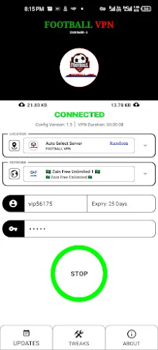 Football Vpn  Screenshot 3