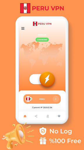 Peru VPN - Private Proxy  Screenshot 1