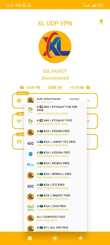 XL UDP VPN  Screenshot 3