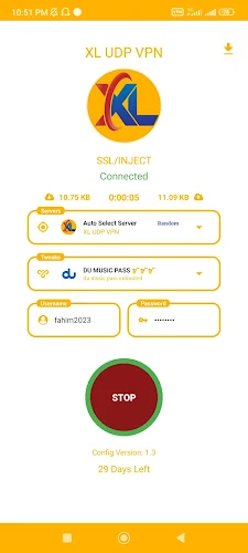 XL UDP VPN  Screenshot 1