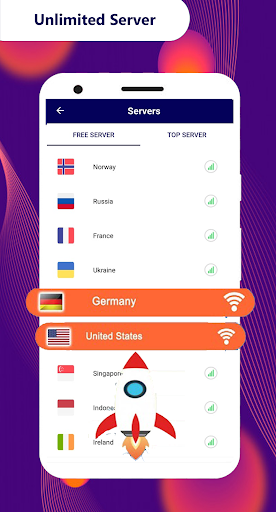 Blue VPN :Superfast VPN  Screenshot 3