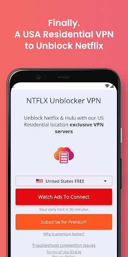 Netflix VPN - US Residential  Screenshot 1