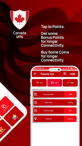 Canada Vpn Get Canadian IP  Screenshot 2