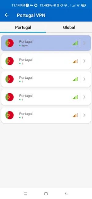 Portugal VPN - Fast & Secure  Screenshot 3