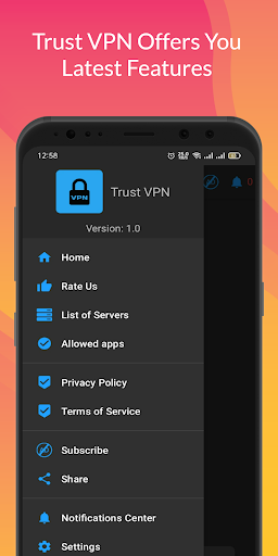 Trust VPN - High Speed VPN  Screenshot 3