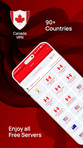 Canada Vpn Get Canadian IP  Screenshot 3