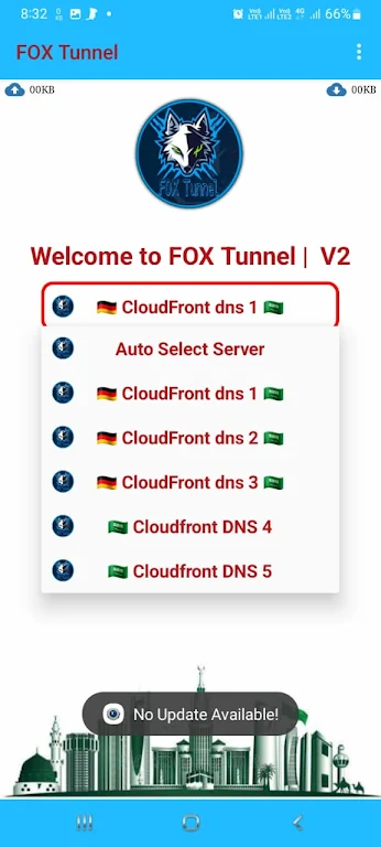 Fox Tunnel - Secure Fast VPN  Screenshot 1