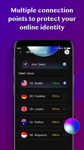 Andromedae VPN: One-click VPN  Screenshot 2