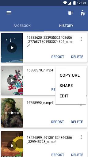 Video Downloader for Facebook Video Downloader  Screenshot 1