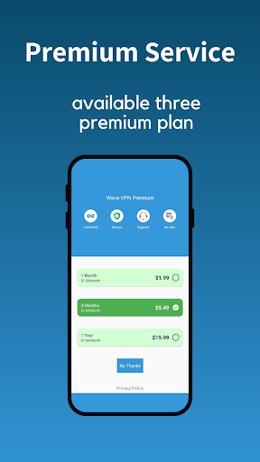 Wave VPN - Private VPN Access  Screenshot 1