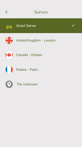 Olive VPN  Screenshot 3