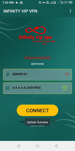 Infinity vip vpn  Screenshot 4