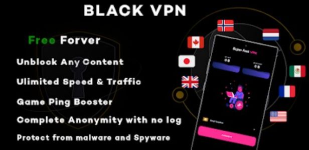 Black VPN - Fast VPN - Proxy  Screenshot 3