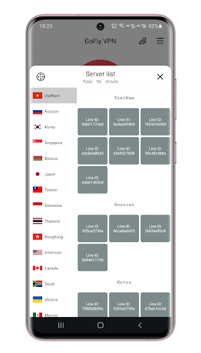 GoFly VPN,V2ray,Trojan,sock5  Screenshot 2