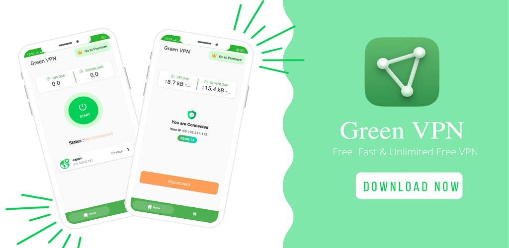 Green VPN Free Safe Proxy VPN  Screenshot 3