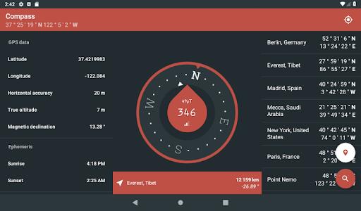 Compass (No Ads)  Screenshot 2