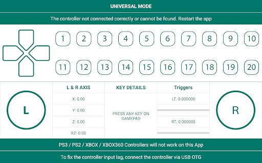 Gamepad Tester  Screenshot 3