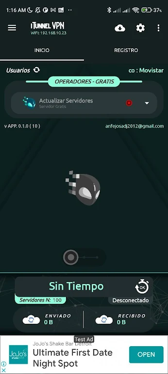 iTunnel VPN  Screenshot 1