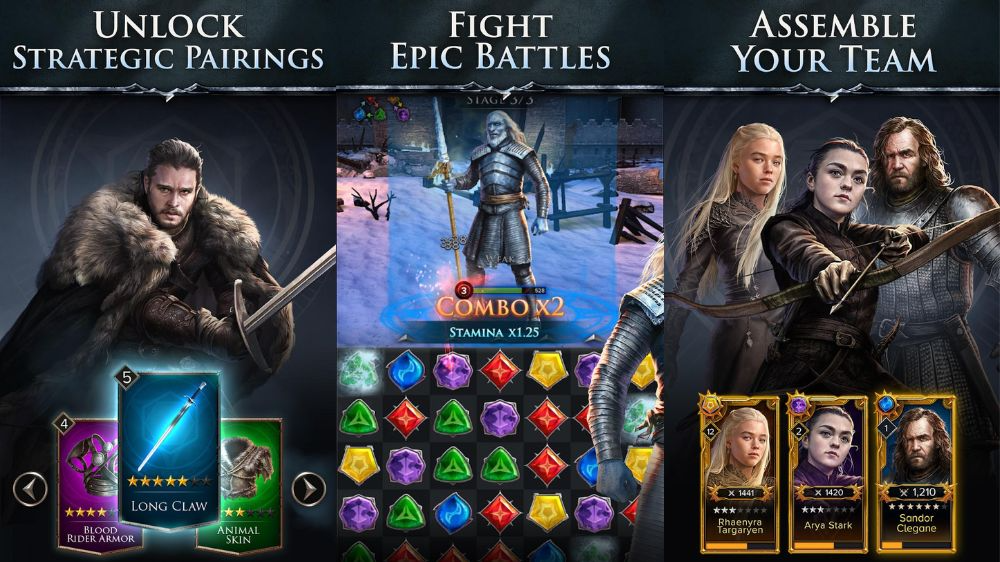 Game of Thrones: Legends RPG - Tác phẩm điêu luyện mang đến trải nghiệm giải đố nghiện ngập dựa trên News