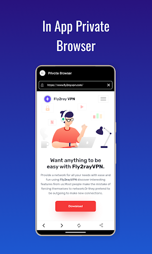 Fly2ray VPN: Fast VPN Proxy  Screenshot 3