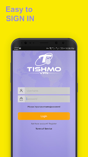 TISHMO VPN  Screenshot 1