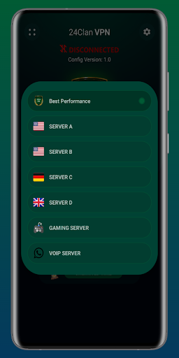 24clan VPN Lite SSH Gaming VPN  Screenshot 3