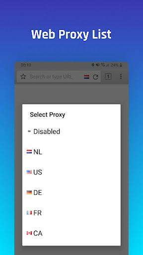 Proxy browser secure VPN  Screenshot 3