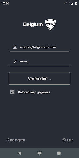 Belgium VPN  Screenshot 2