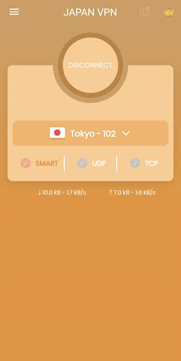 VPN Japan - Proxy Secure VPN  Screenshot 3