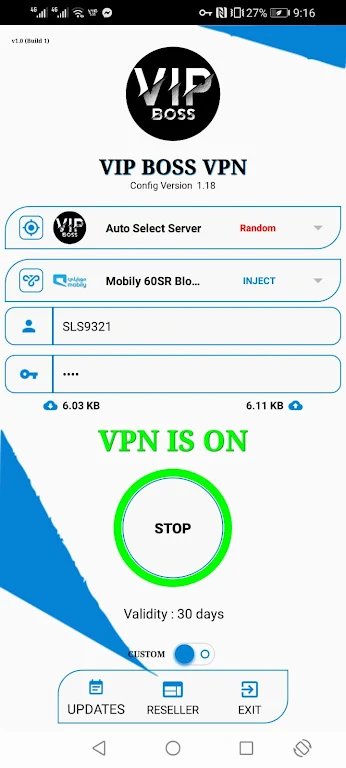 Vip Boss VPN  Screenshot 1