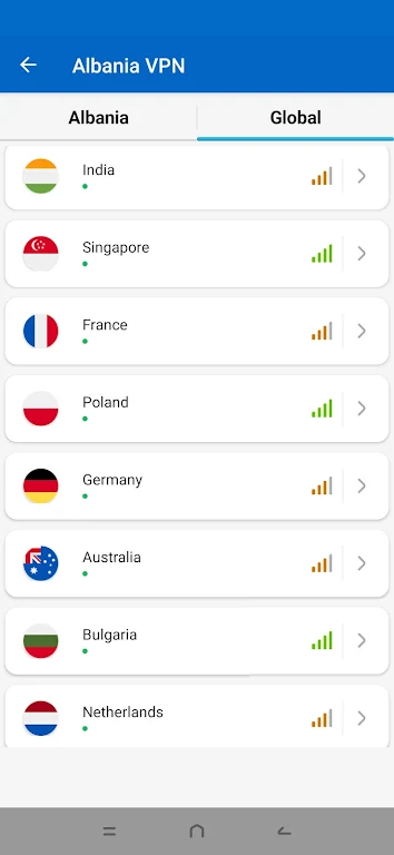 Albania VPN - Fast & Secure  Screenshot 1