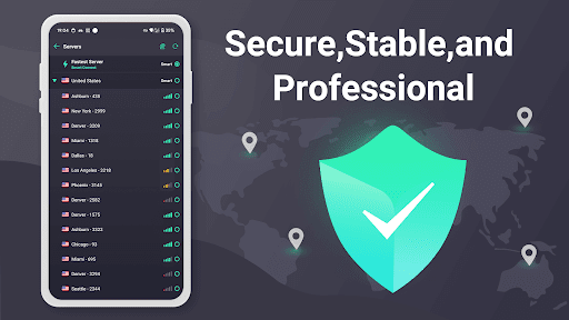 Touch VPN - Stable &Security  Screenshot 1