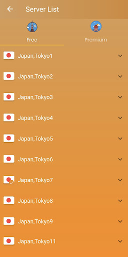 VPN Japan - Proxy Secure VPN  Screenshot 2