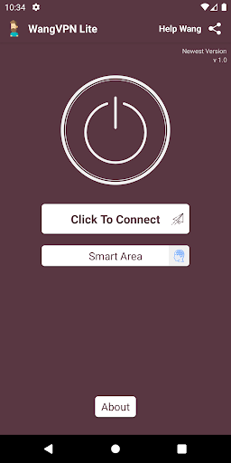 Wang VPN Lite - Fresh Simple  Screenshot 1