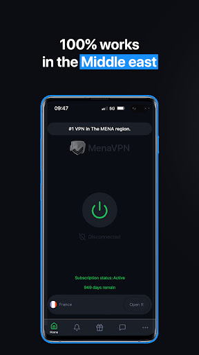 MenaVPN  Screenshot 1