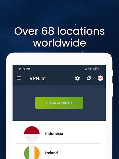 VPN.lat Free Unlimited VPN - USA, Canada, Europe, Latam  Screenshot 3