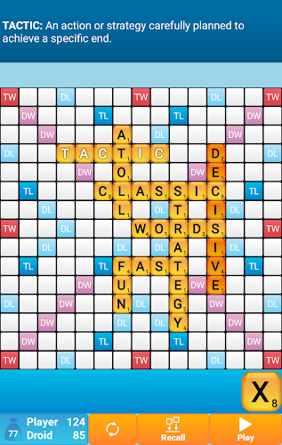 Classic Words Solo  Screenshot 3