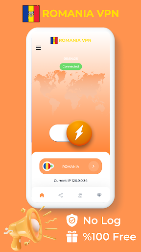 Romania VPN - Private Proxy  Screenshot 1