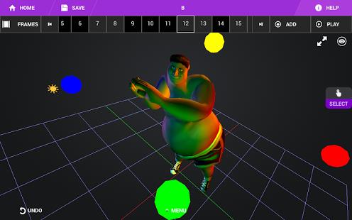 Iyan 3d - Make 3d Animations  Screenshot 3