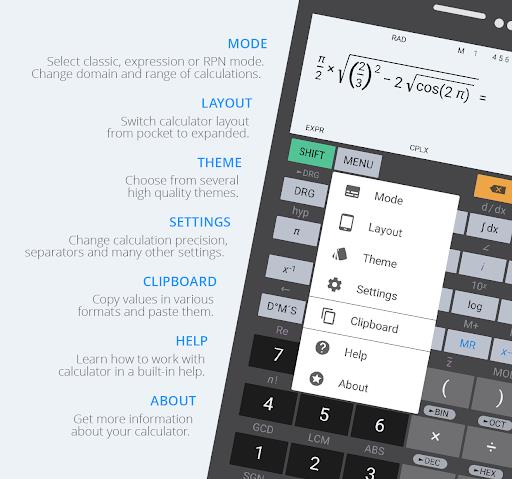 HiPER Scientific Calculator  Screenshot 4