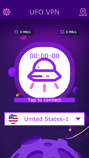 UFO VPN - Safe VPN Proxy  Screenshot 1