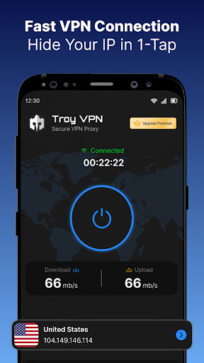 TroyVPN: Secure & PrivateVPN  Screenshot 1