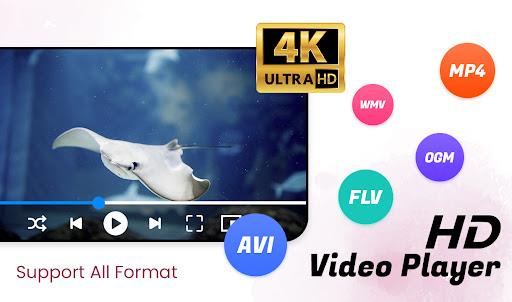 HD Video Player with music  Screenshot 2