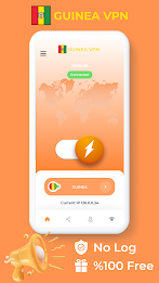 Guinea VPN - Private Proxy  Screenshot 1