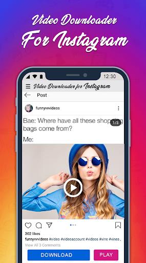 InstaSaver Photo & Video Downloader for Instagram  Screenshot 1