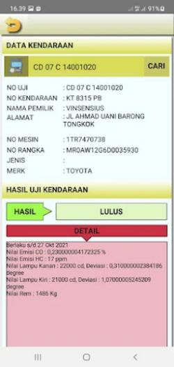 E-Kir Dishub KUKAR  Screenshot 2